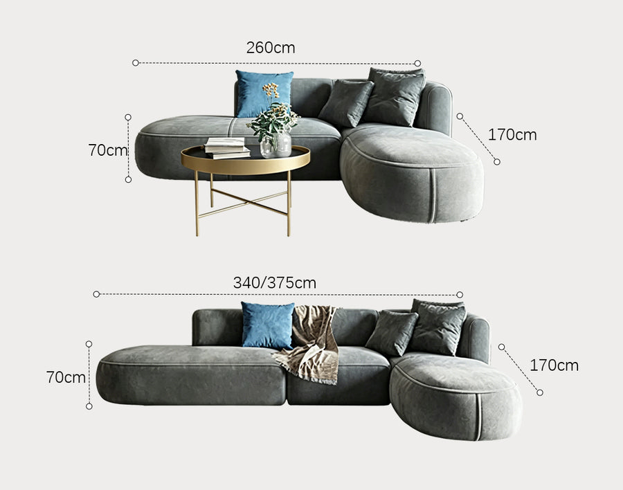 Isolde Three Seater Corner Sofa product image 9
