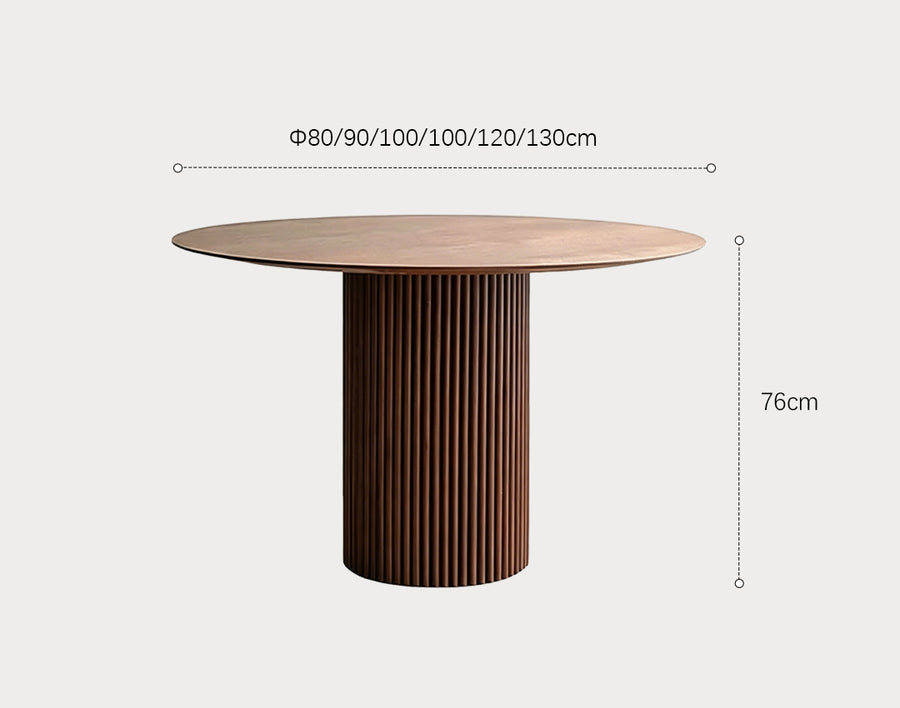 Ivar Round Dining Table for modern UK dining room