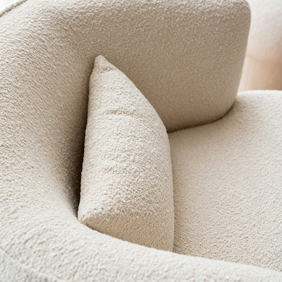 Jaotoo Armchair, Velvet, Boucle in a modern UK home