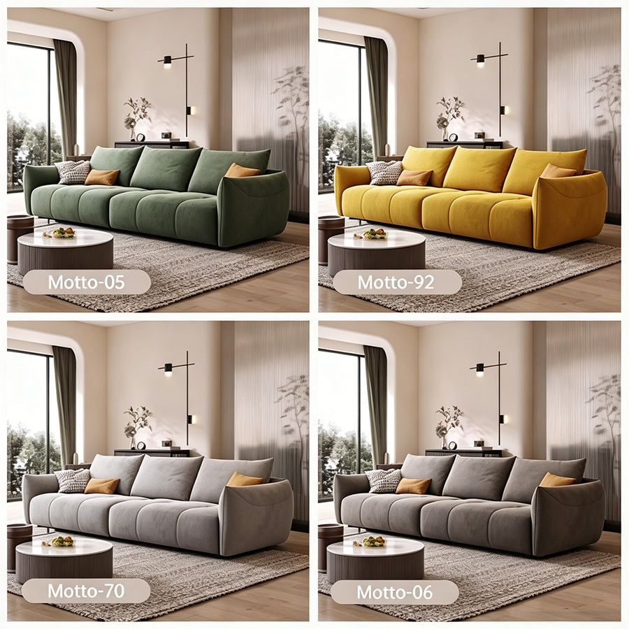 Jasper Two Seater Sofa, Velvet side view and sofa proportion