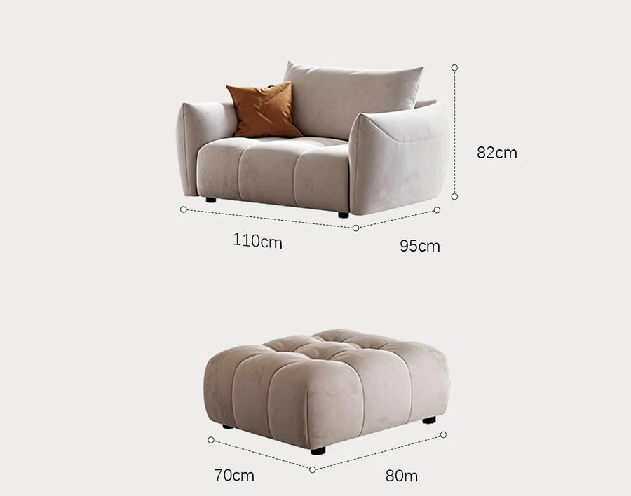 Jasper Two Seater Sofa, Velvet product image 18