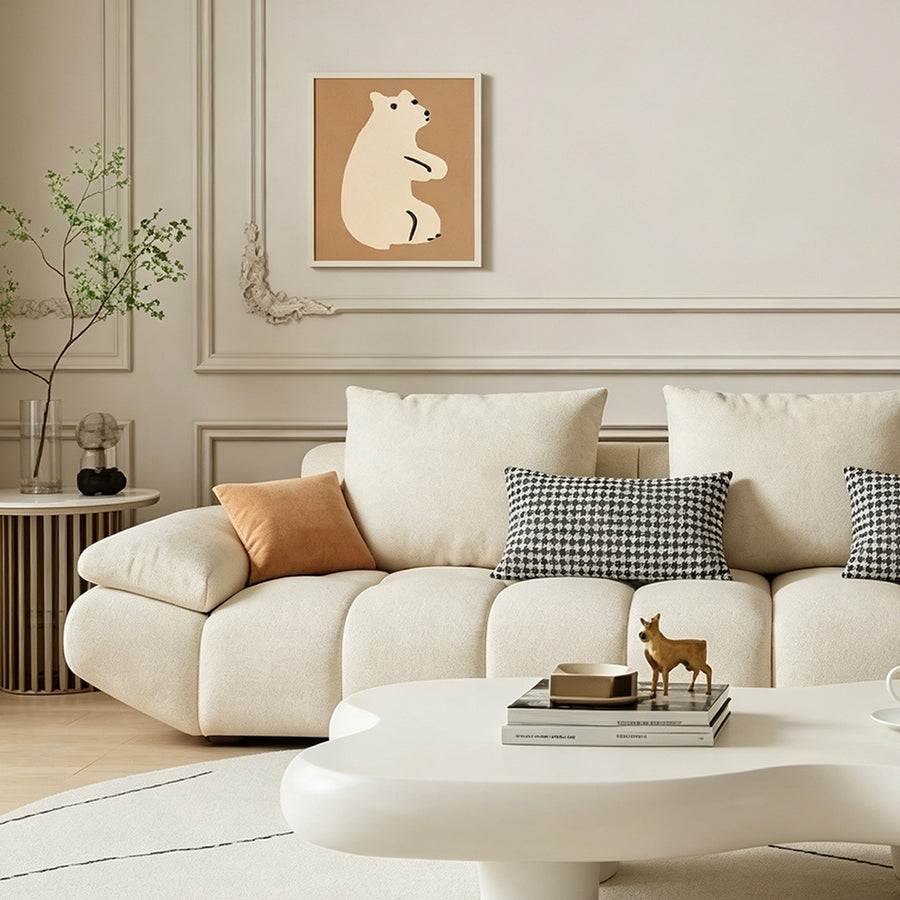 Jessie Three Seater Sofa, Velvet