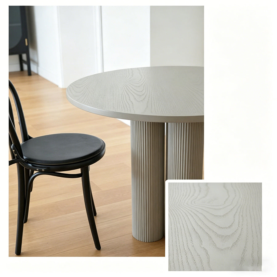 Julia Round Dining Table room setting for everyday dining