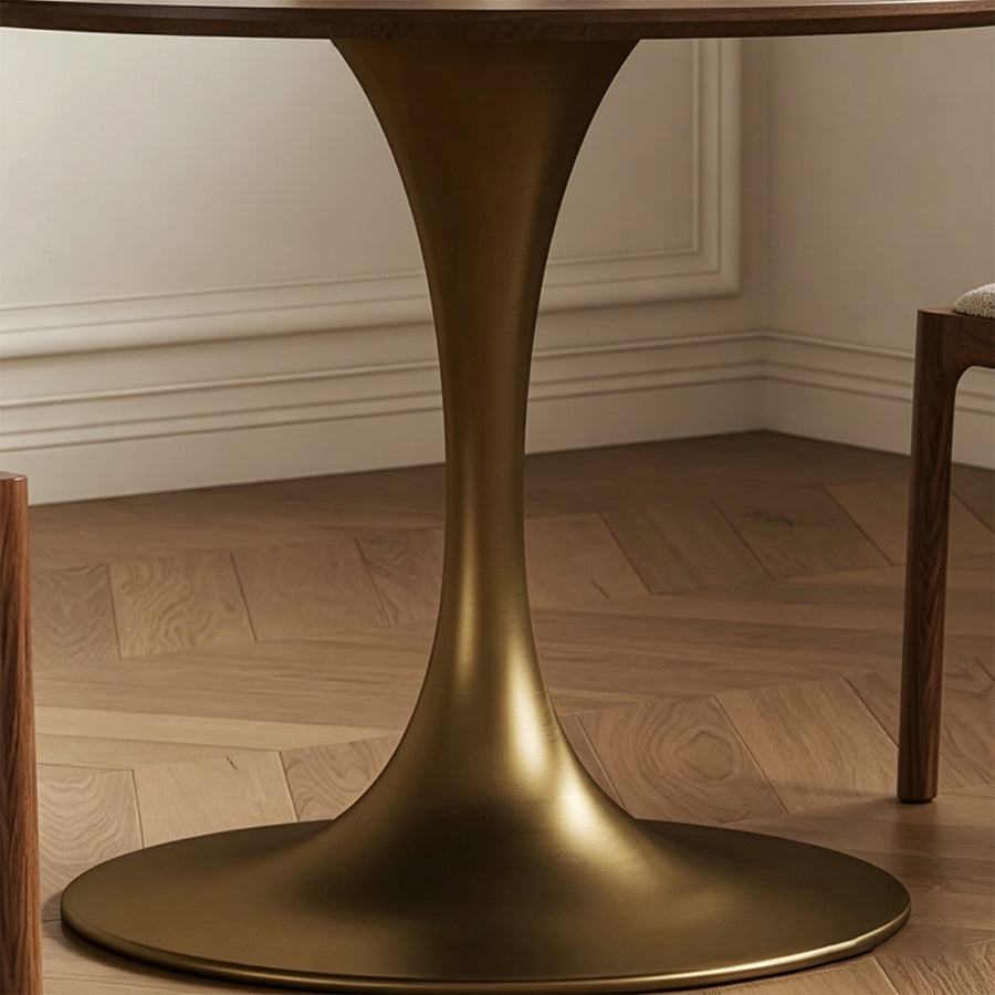 Justina Small Round Dining Table for modern UK dining room