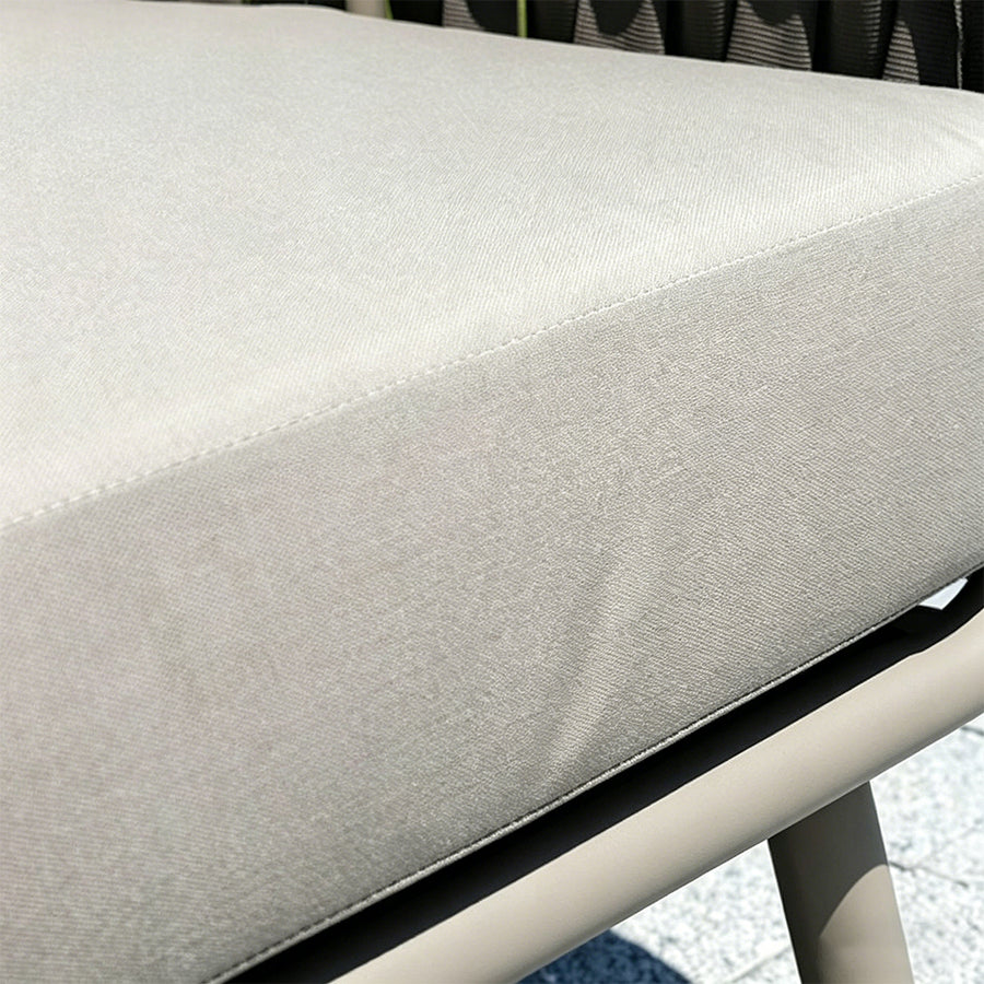 Kenneth Outdoor Sofa Set (Armchair x 2 + Sofa + Coffee Table) in a modern UK home