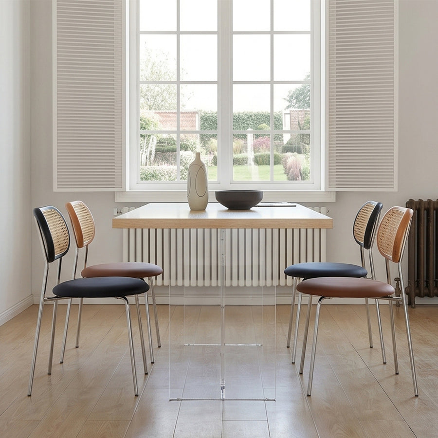 Kamaria Dining Table front view as a modern dining table
