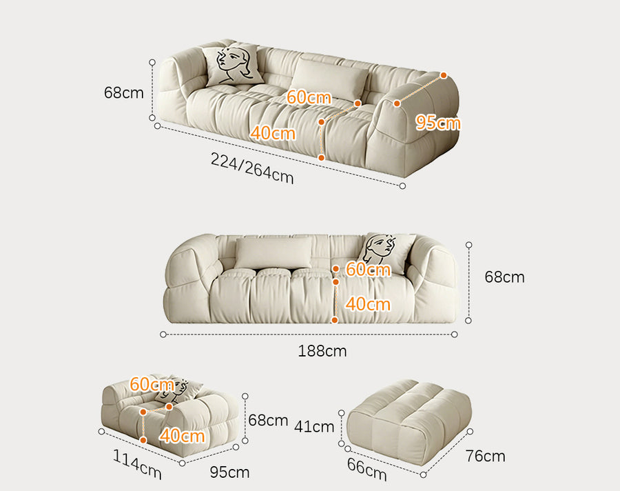 Kathie Two Seater Sofa, Three Seater Sofa, Corner Sofa product image 15
