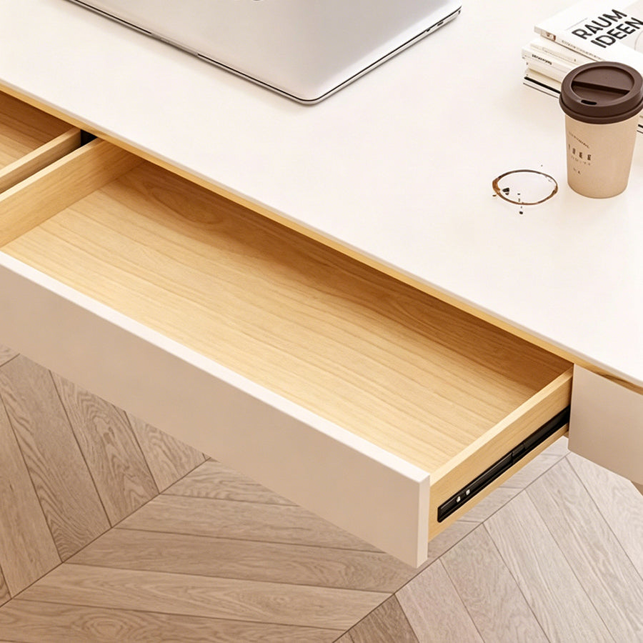 Kelly Office Desk, Sintered Stone