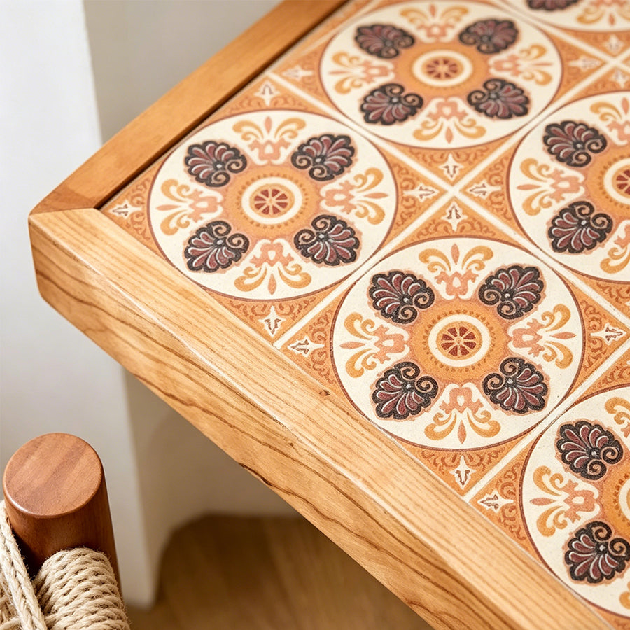 Kitty Side Table, Cherry Wood