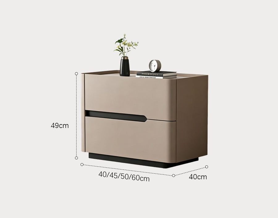 Koro Art Deco Bedside Table in a modern UK home