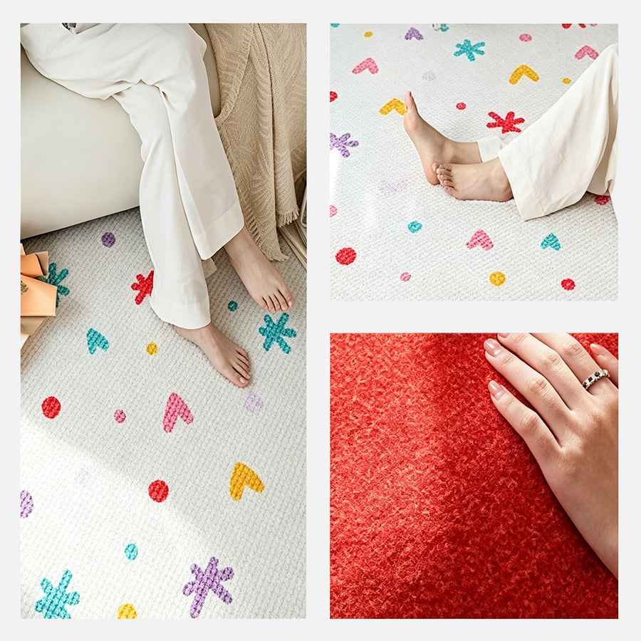 Lacey Grid Patchwork Rug