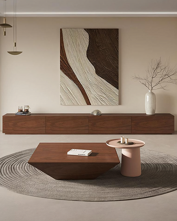 Lavone TV Stand, Walnut