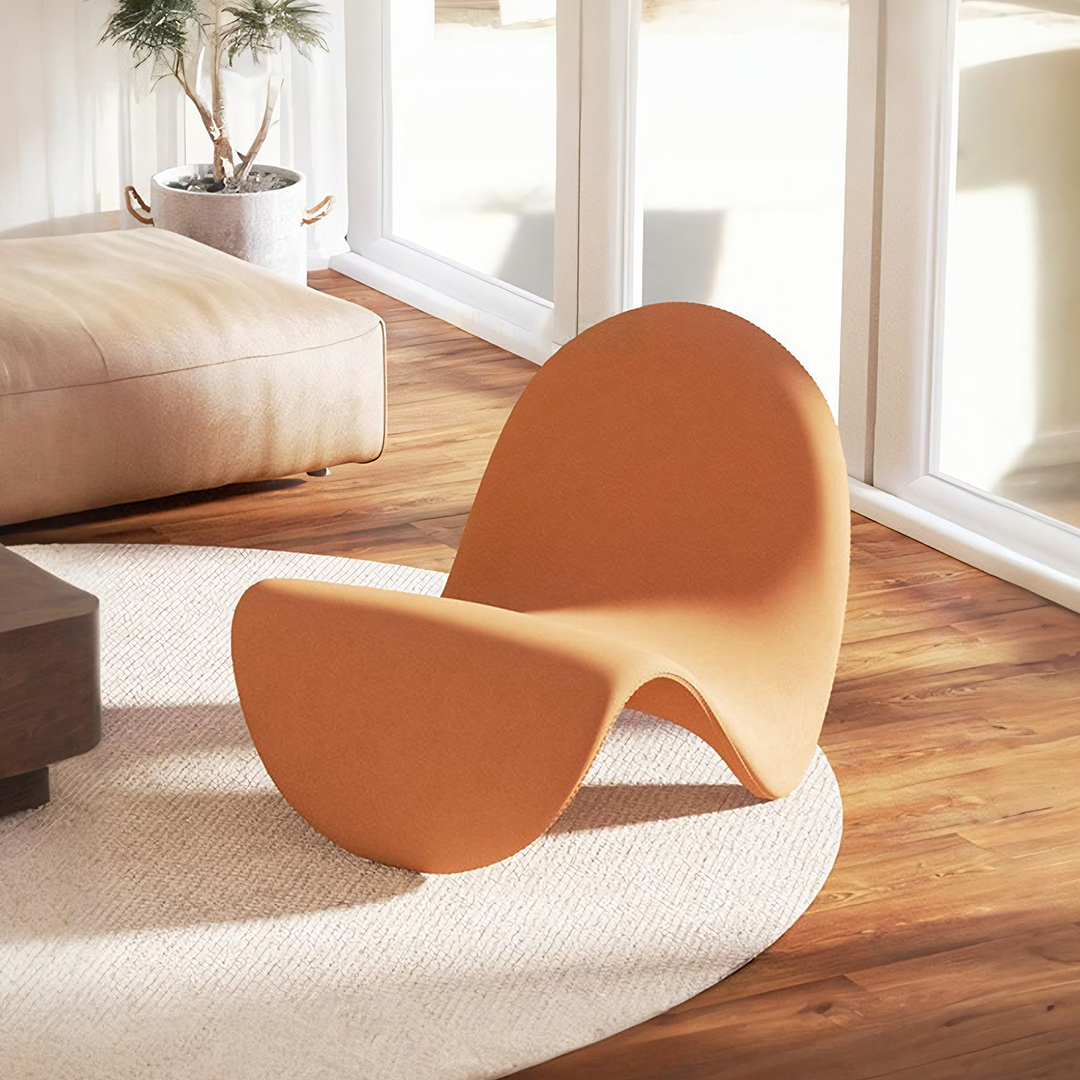 Lickitung Creative Armchair, Velvet - accent chair UK