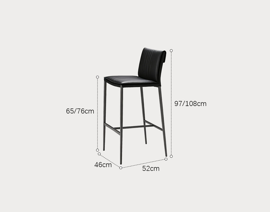 Lorelei Bar Stool styled for armchair for living room