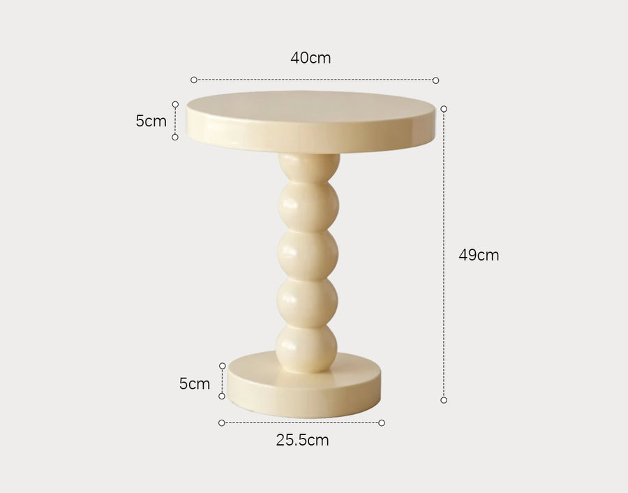 Lorna Side Table, Oak Wood