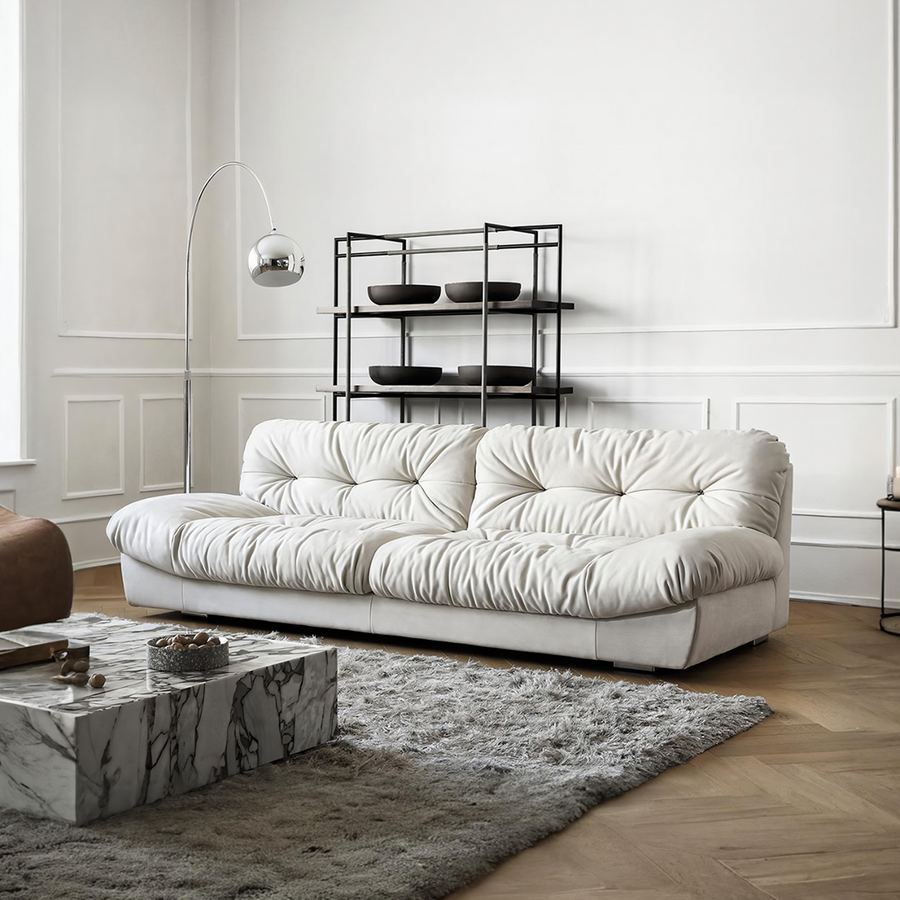 Mabel Two Seater Sofa, Three Seater, Four Seater Sofa, Leathaire for modern UK living room