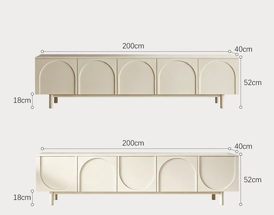 Mahara Arched TV Stand product image 10