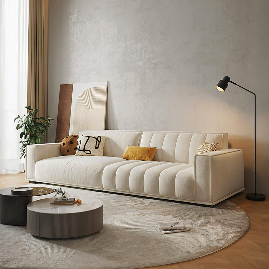 Marlowe Two Seater, Three Seater, Four Seater Sofa, Velvet for modern UK living room