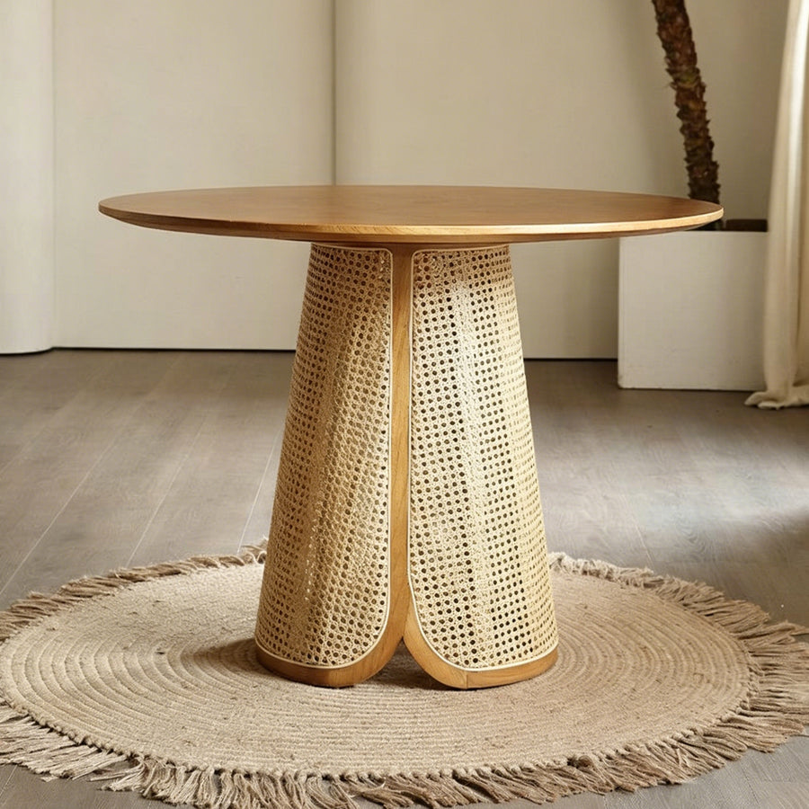 Maya Dining Table front view as a modern dining table