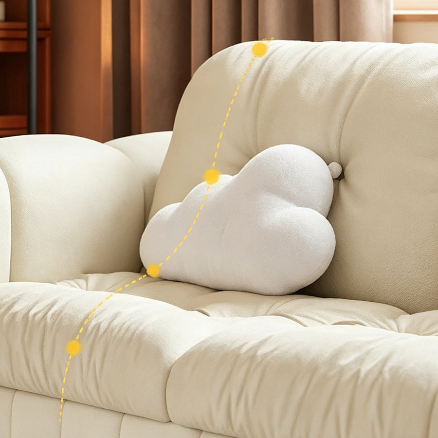 McCarthy Two Seater Sofa Bed With Storage close-up detail and upholstery finish