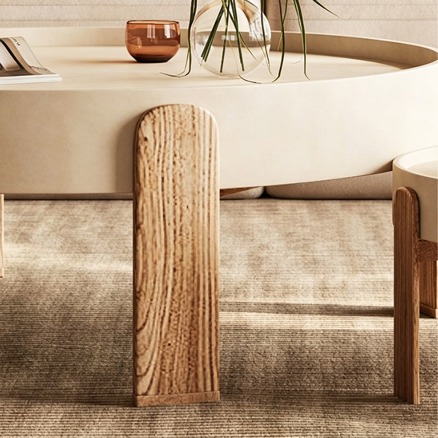 Merle Nesting Coffee Table Set, Wooden
