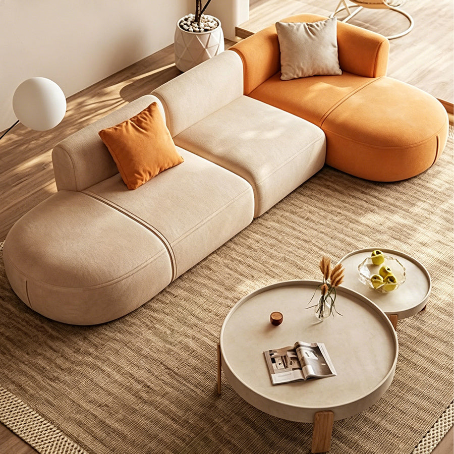 Merle Nesting Coffee Table Set, Wooden
