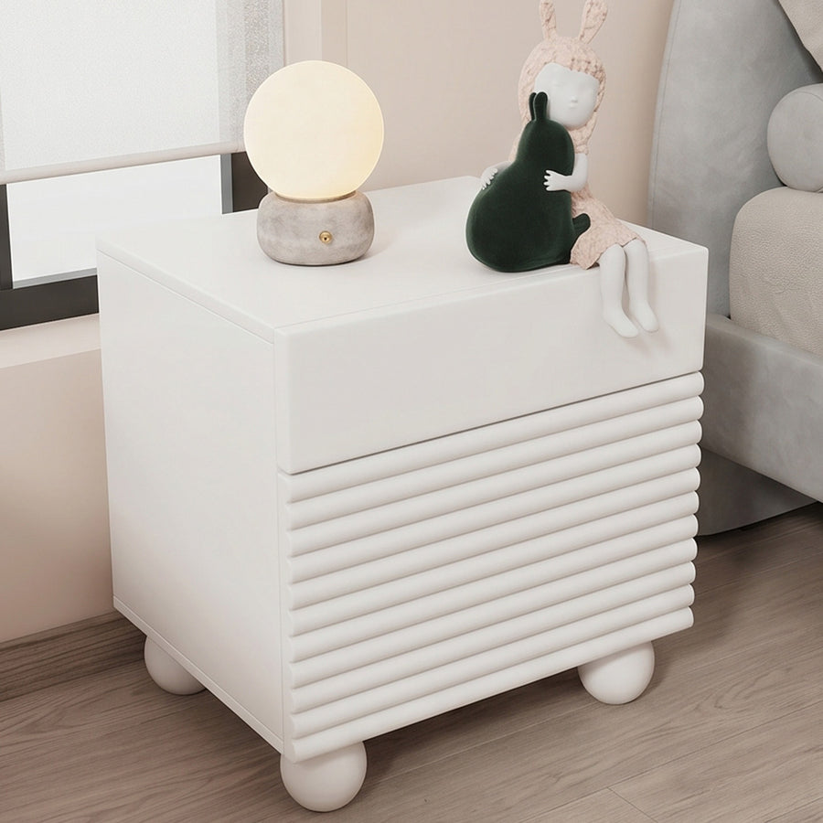 Minnie Bedside Table, Cream