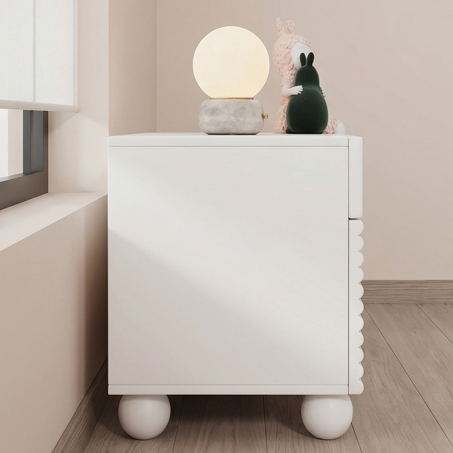 Minnie Bedside Table, Cream