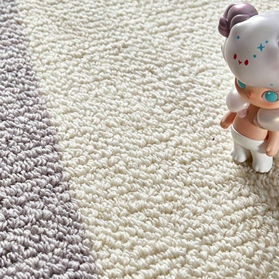 NULAA Fractal Wool Rug, Various Shapes Available