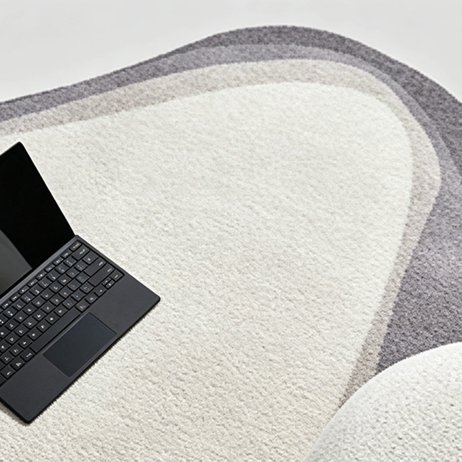 NULAA Fractal Wool Rug, Various Shapes Available
