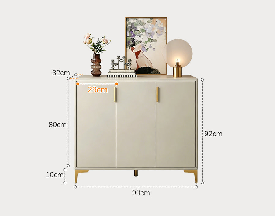 Neriah Shoe Storage, Beige in a modern UK home