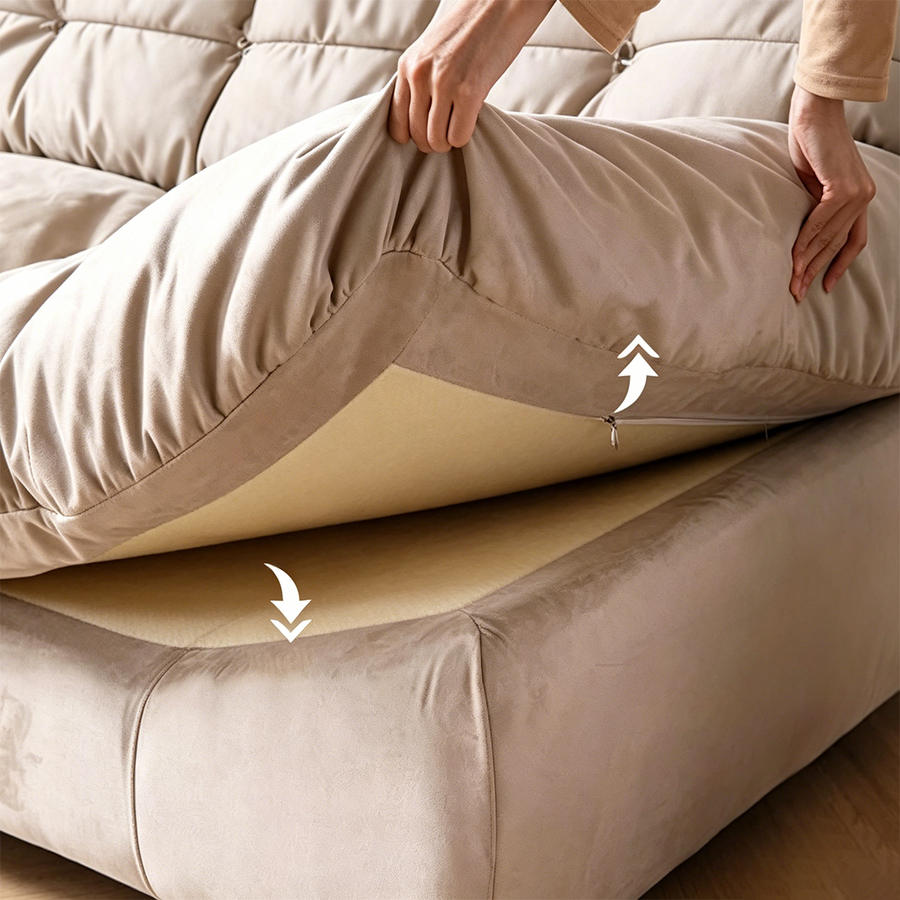 Norbert Two Seater, Three Seater, Four Seater Sofa, Suede product image 7