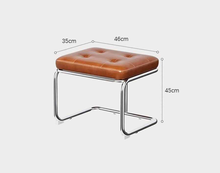 Odelette Vintage Bench, Leather