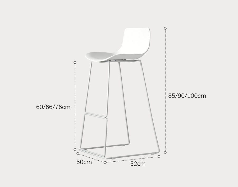 Osmond Nordic Bar Stool