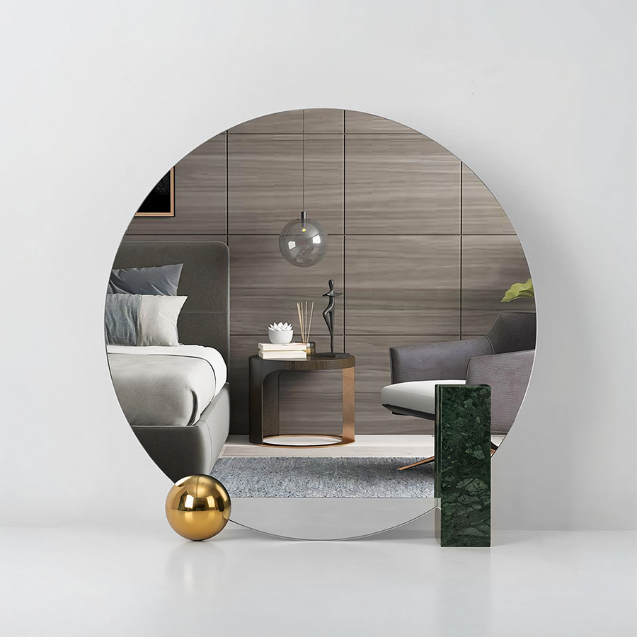 PI33 Round Mirror - full length mirror UK
