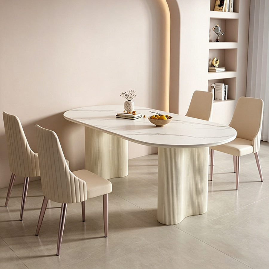 Peru Dining Table, Oval for modern UK dining room