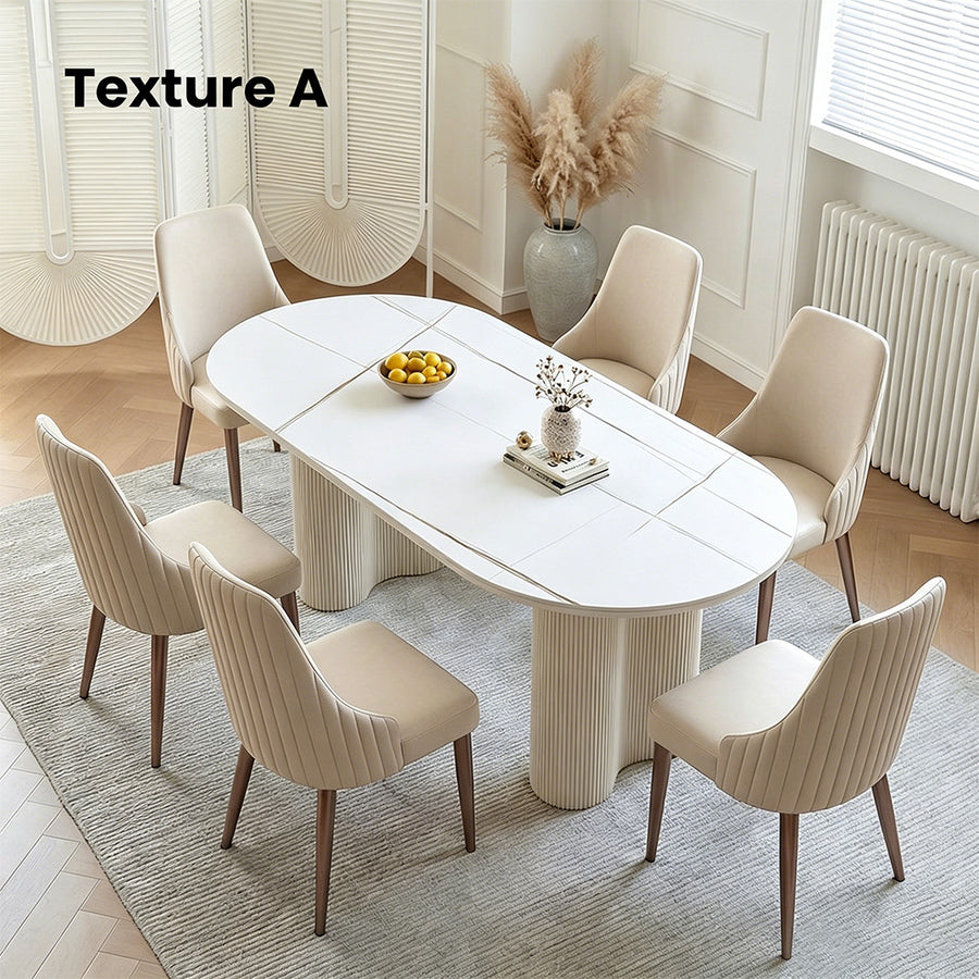 Peru Dining Table, Oval for modern UK dining room