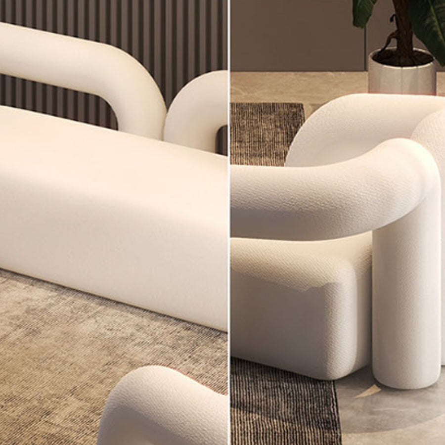 Philippa Boucle Sofa, Single Armchair