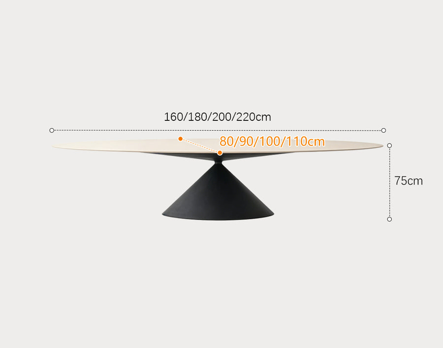 Pires Oval Dining Table room setting for everyday dining