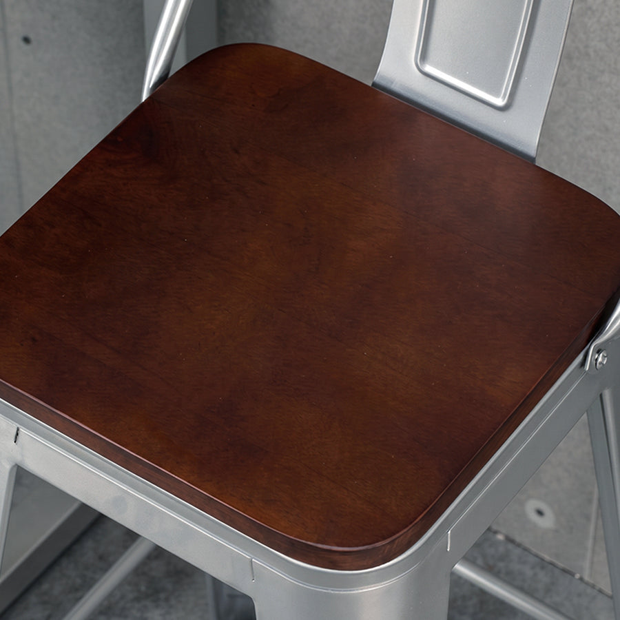 Bolero High Bar Stool Steel Frame, Multiple Colors