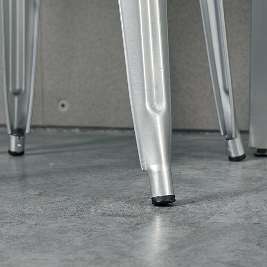 Bolero High Bar Stool Steel Frame, Multiple Colors