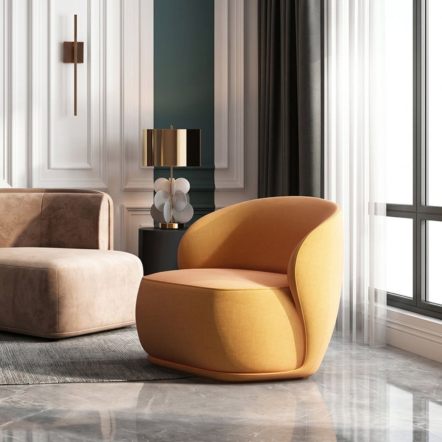 Charlene Stylish Accent Chair, Velvet