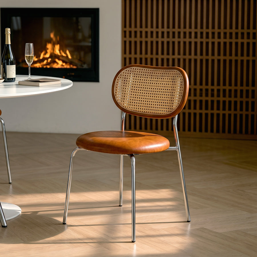 Coer Rattan Dining Chair, Rattan