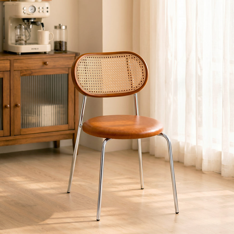 Coer Rattan Dining Chair, Rattan