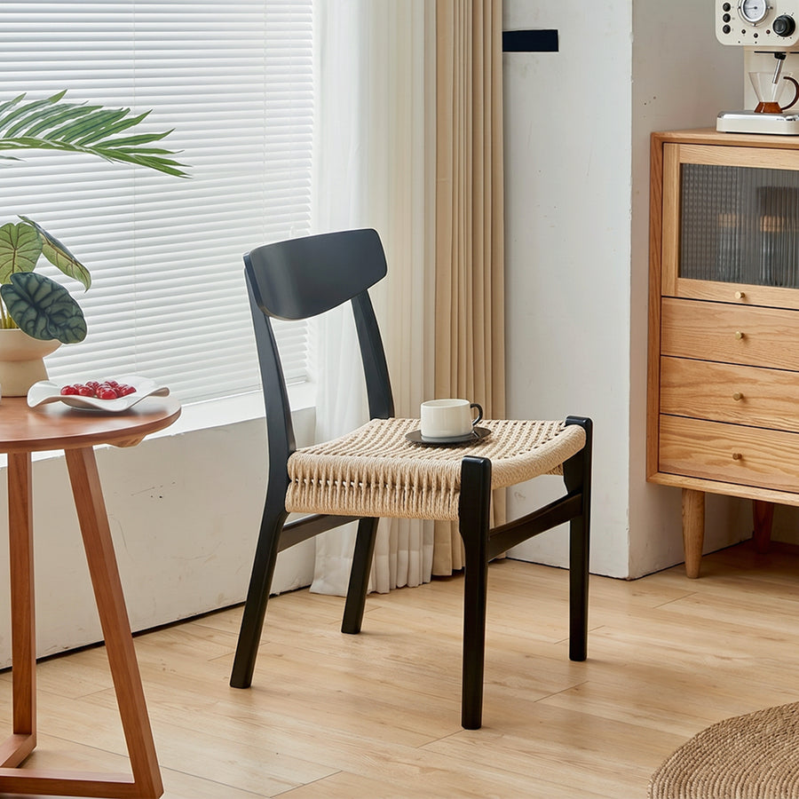 Delia Dining Chair, Rattan