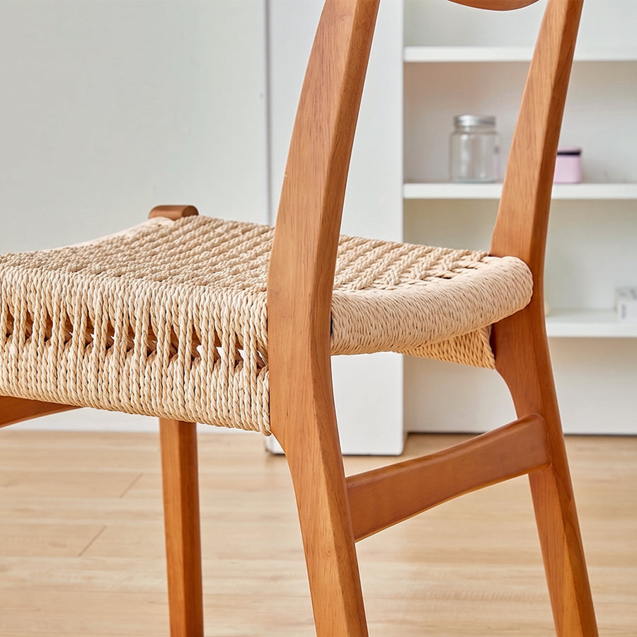 Delia Dining Chair, Rattan