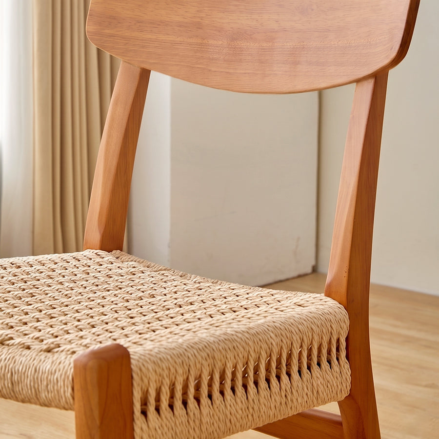 Delia Dining Chair, Rattan