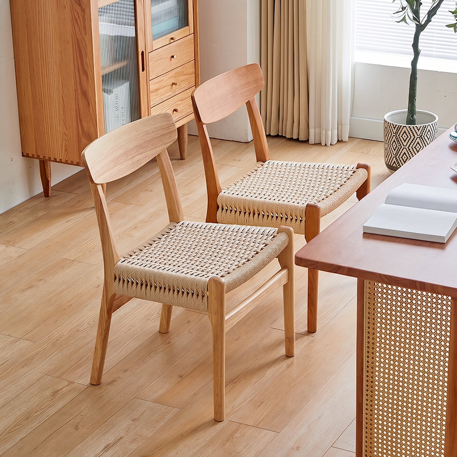 Delia Dining Chair, Rattan