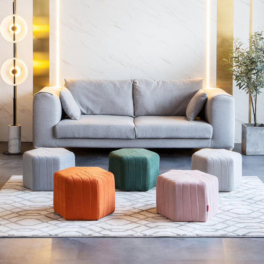 Della Footstool, Velvet