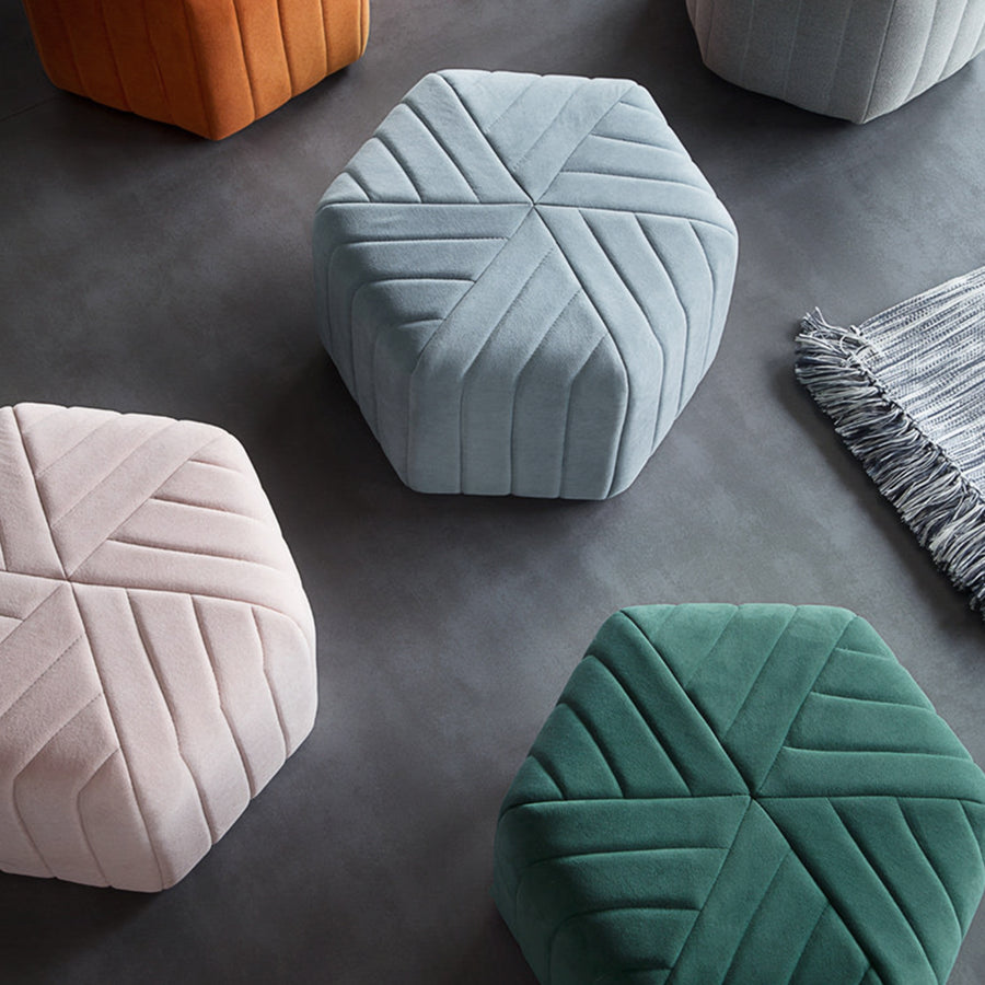 Della Footstool, Velvet